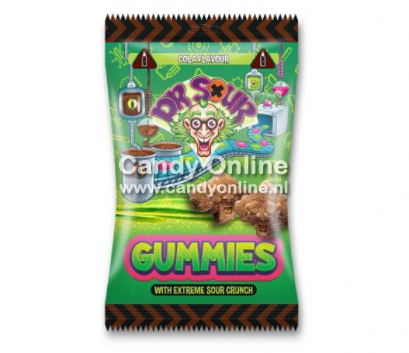 Dr. Sour - Gummies Cola 200 Gram
