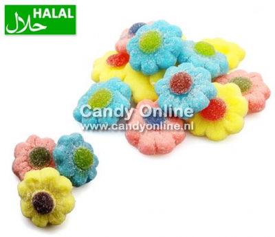 Dolce Plus - Zuckerblumen, sortiert, 250 Gramm (Halal)