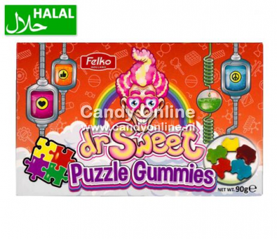 Dr. Sweet - Puzzle Gummies 90 Gramm (Halal)
