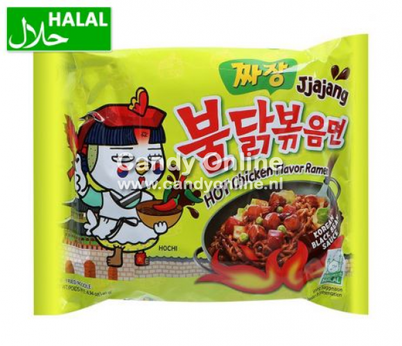 Samyang - Buldak -Noodle Hot Chicken JJajang 140 Gram