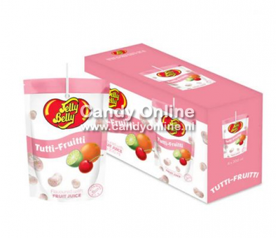 Jelly Belly – Tutti Frutti Trinkbeutel 200 ml, 8er-Pack