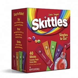 Skittles - Getränkemix-Portionspackung zum Mitnehmen, 99,7 Gramm