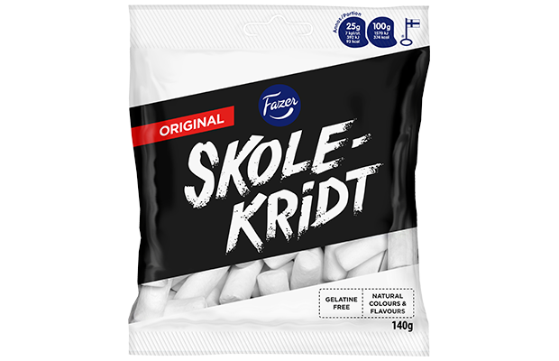 Fazer - Skolekridt 140 grammes