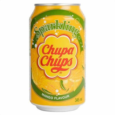 Chupa Chups - Sprudelndes Mangogetränk 345ml (Import aus Korea)