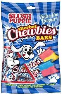 Slush Puppie - Chewbies Riegel 140 Gramm