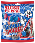 Slush Puppie - Tongue Painter Pops Blue Raspberry & Cherry 80 Gram