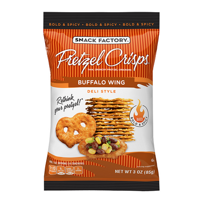 Snack Factory - Brezelchips Buffalo Wing 85 Gramm