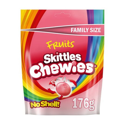 Skittles - Fruchtkaubonbons, Beutel 176 Gramm