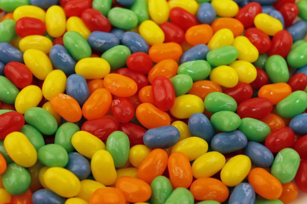 Jelly Belly Beans Zure Vruchten Mix 1 Kilo