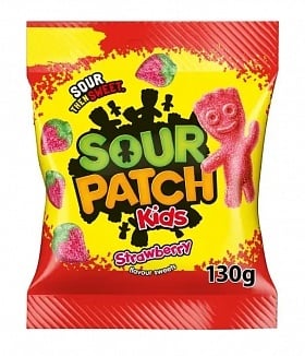 Sour Patch - Kinder-Erdbeere 130 Gramm