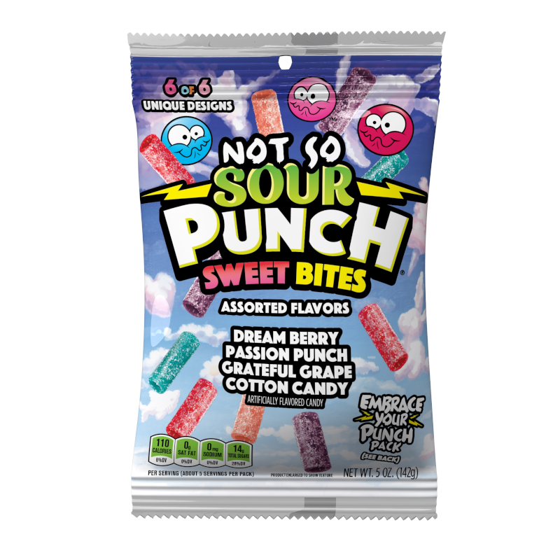 Punch acidulé - Bouchées sucrées pas si acidulées 142 grammes