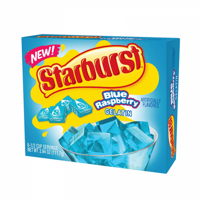 Starburst - Blaue Himbeer-Gelatine 111,7 Gramm