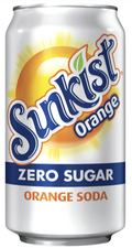 Sunkist - Orange Zéro Sucre 355 ml
