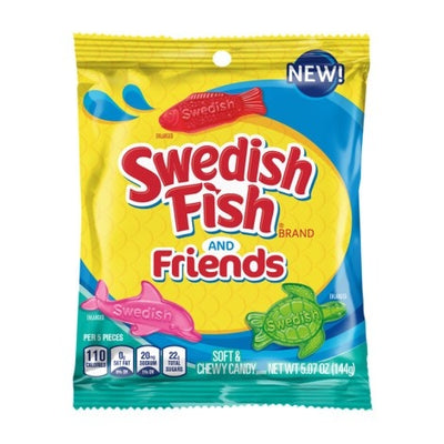 Schwedische Fische - Freunde 141 Gramm