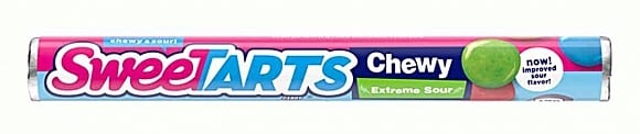 SweetTarts - Sucres extrêmes à mâcher 47 grammes