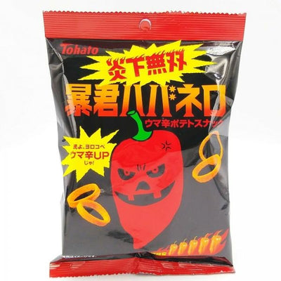 Tohato Boukin Snack mit Habanero-Geschmack, 52 Gramm