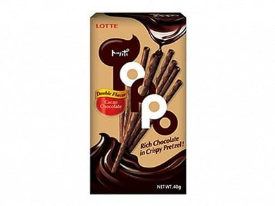 Lotte - Toppo Kakaoschokolade 40 Gramm