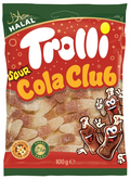 Trolli - Sour Cola Flaschen 100 Gramm (Halal)