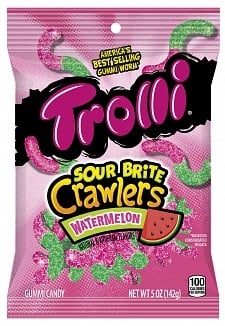 Trolli - Bonbons acidulés à la pastèque 142 grammes
