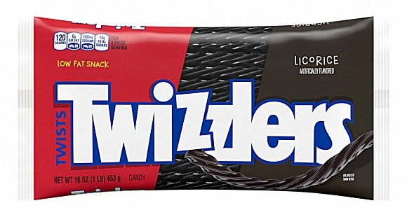 Twizzlers - Réglisse 454 grammes