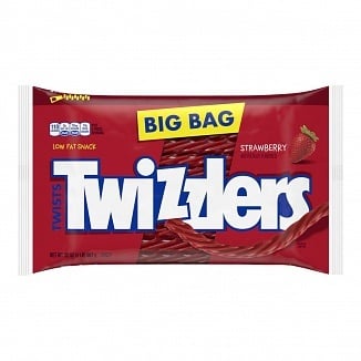 Twizzlers - Erdbeere, große Tüte, 907 Gramm