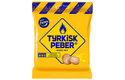 Fazer - Tyrkisk Peber Liquorice 120 Gram