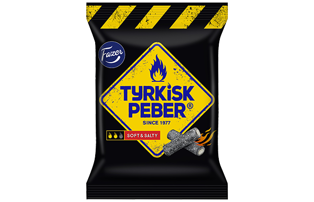 Fazer - Tyrkisk Peber Soft & Salty Liquorice 120 Gram