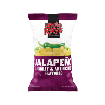 Uncle Ray's - Kartoffelchips Jalapeno 120 Gramm