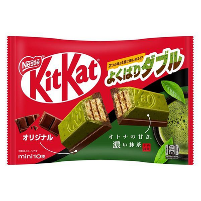 Kit Kat - Matcha et mélange original 124 grammes