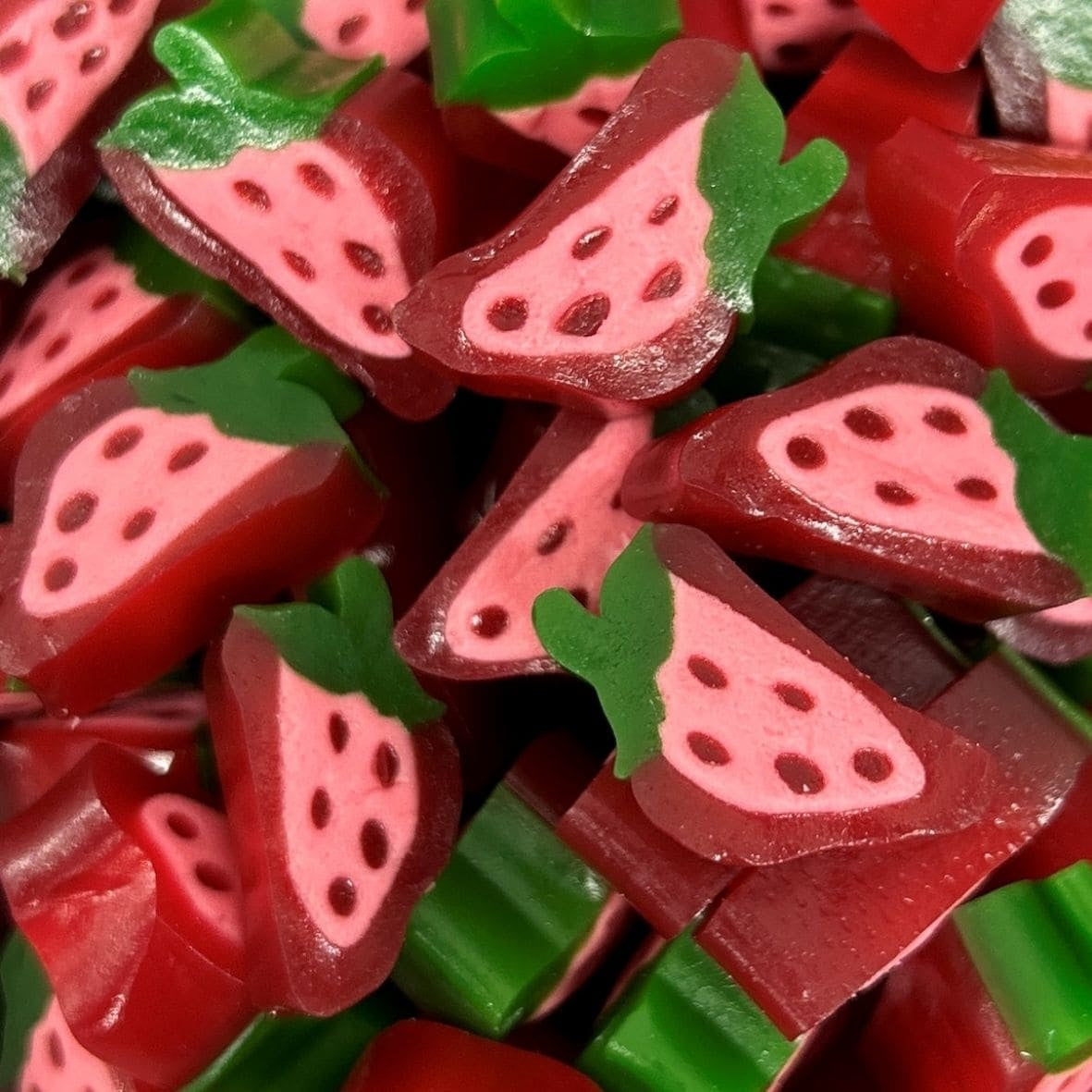 Vidal - Strawberry Slices 250 Gram