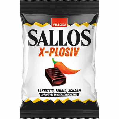 Villosa - Sallos Lakritzbonbon X-Plosiv 150 Gramm