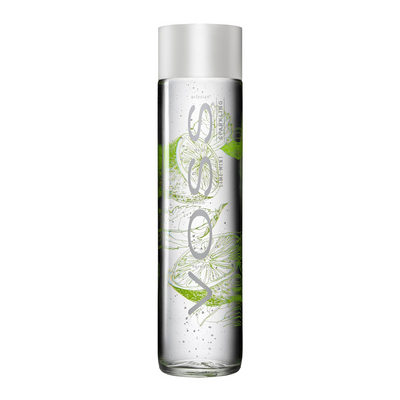 Voss - Eau pétillante citron vert et menthe 375 ml (bouteille en verre)