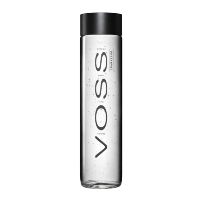 Voss - Eau pétillante 800 ml (bouteille en verre)