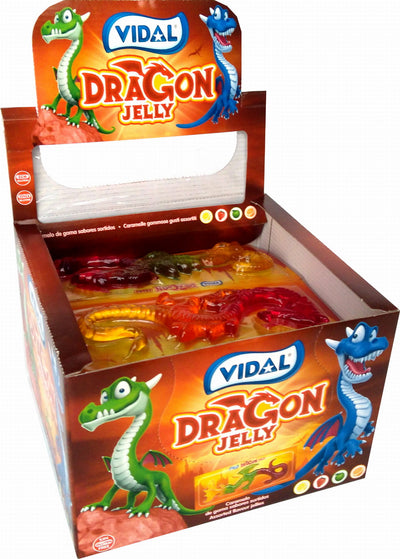 Vidal - Dragon Jelly 33 Gram 22 Pièces