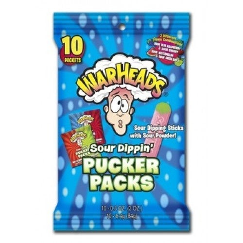 Warheads - Sour Dippers Puckers Packung 84 Gramm