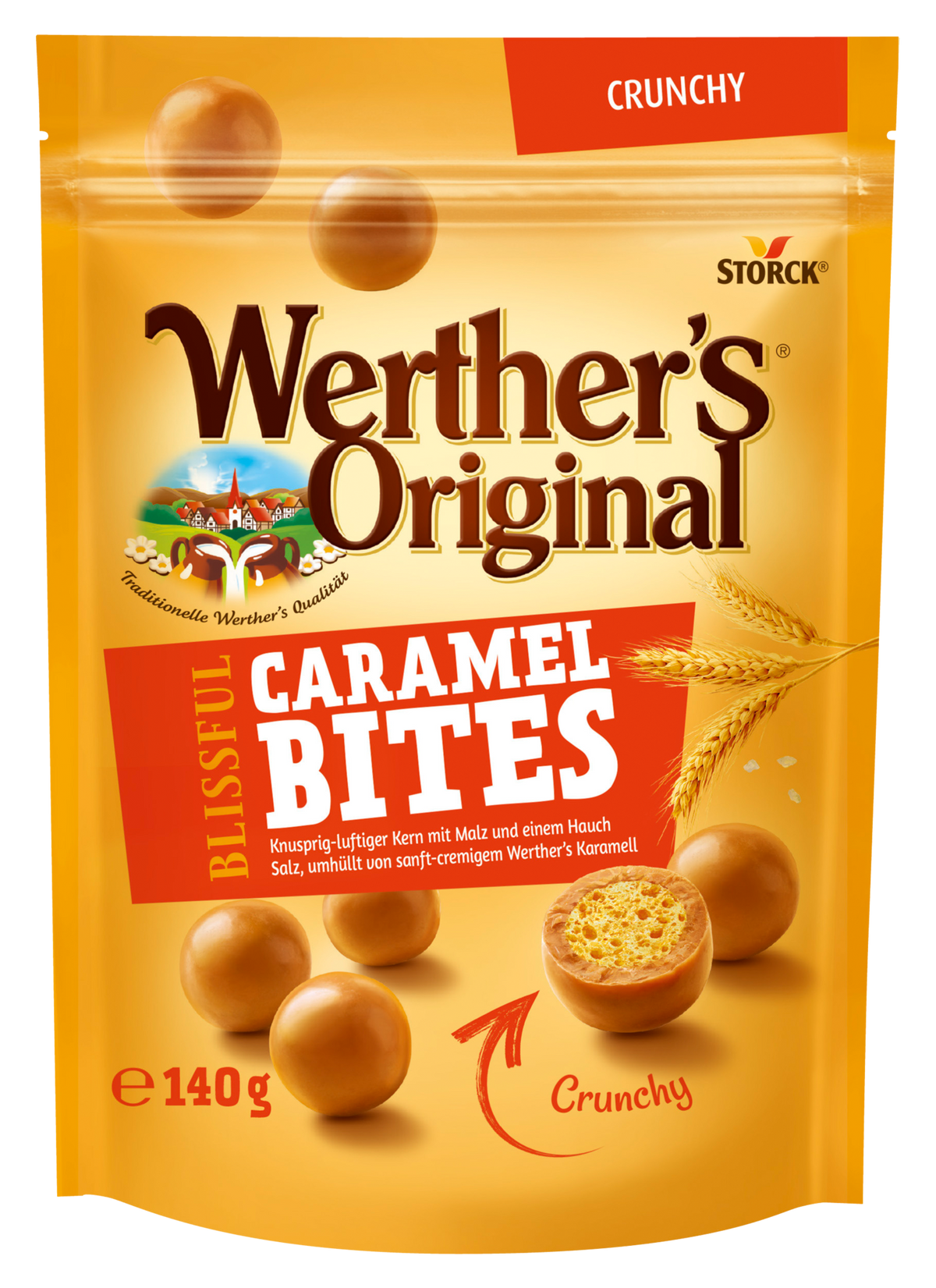 Werther's - Original Karamel Bites 140 Gram