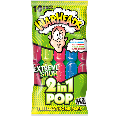 Warheads – 2-in-1-Eis am Stiel, 10er-Packung