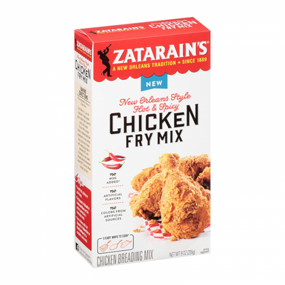 Zatarain's - New Orleans Style Hot & Spicy Chicken Fry Mix 255 Gramm