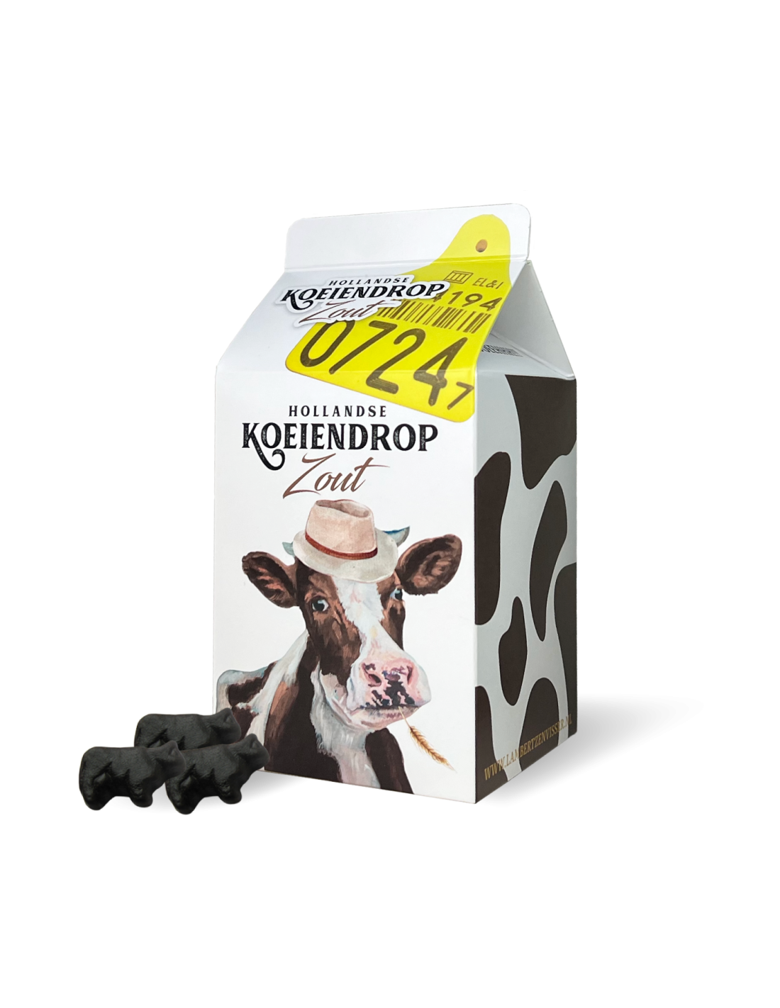 Hollandse KoeienLakritz Zout 200 Gram